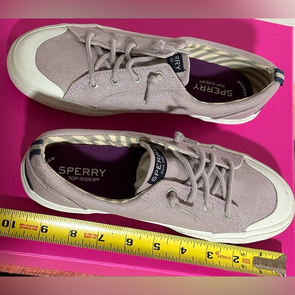 Sperry Pier Wave Grey Sparkle NWT - Picture 7 of 8